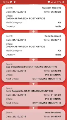 Speed Post Tracking PostMaste android App screenshot 3